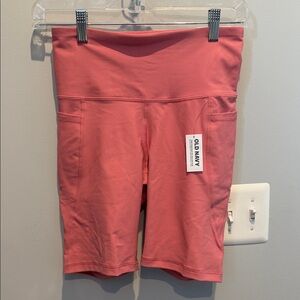 Old Navy Women's Coral Bike Shorts